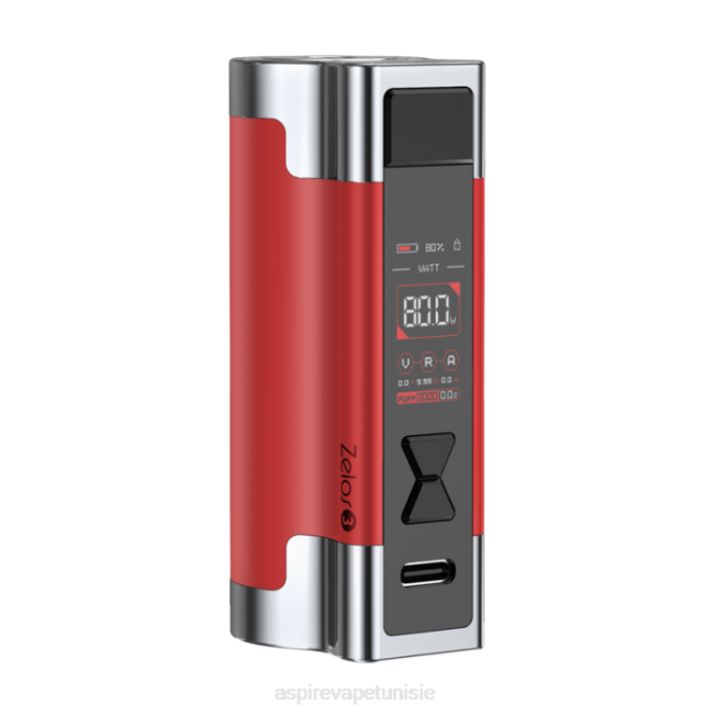 Aspire Zelos 3 modules - Aspire vape Tunisie BN4V196 rouge