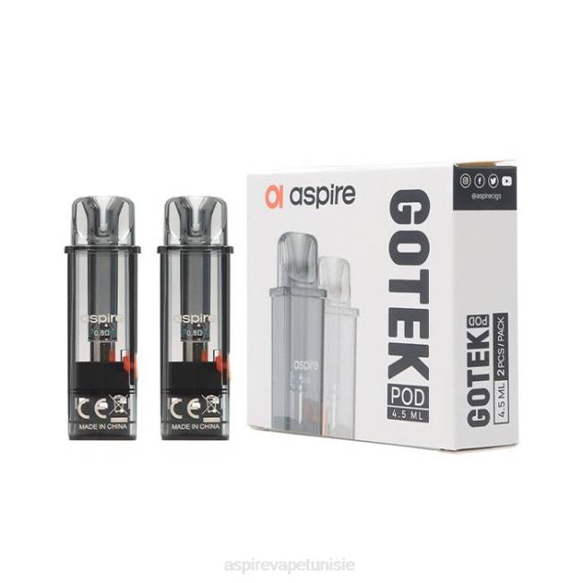 Aspire gotek pod (édition reremplie 4,5 ml) compatible avec gotek x et gotek s - Aspire vape prix BN4V232