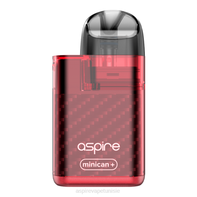 Aspire Minican + trousse - Aspire vape pen BN4V74 rouge