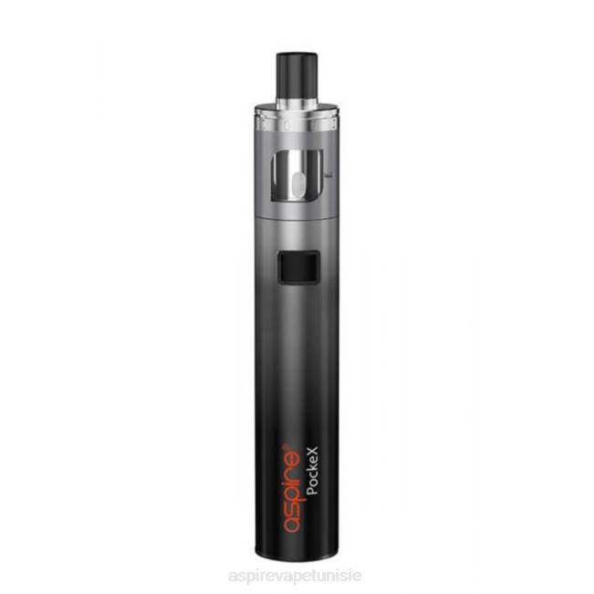 Aspire Pockex kit édition anniversaire - Aspire avis BN4V118 dégradé de gris