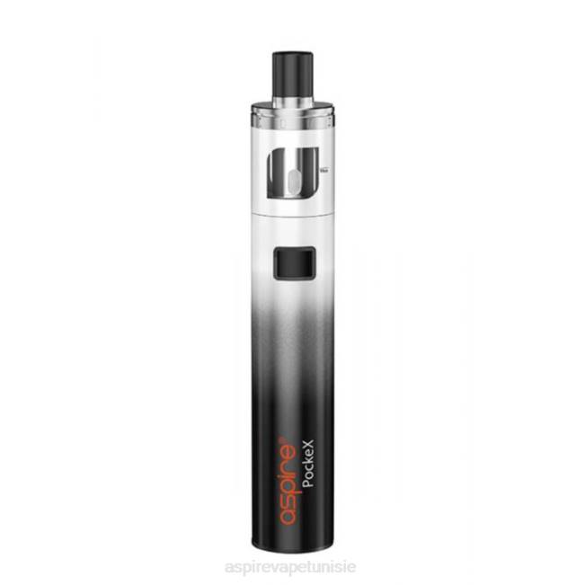 Aspire Pockex kit édition anniversaire - Aspire e cig official website BN4V117 dégradé noir et blanc