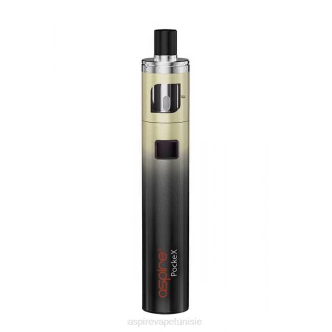 Aspire Pockex kit édition anniversaire - e cigarette Aspire BN4V119 dégradé d'or